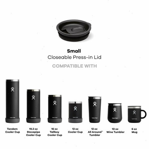 Small Closeable Press-In Lid